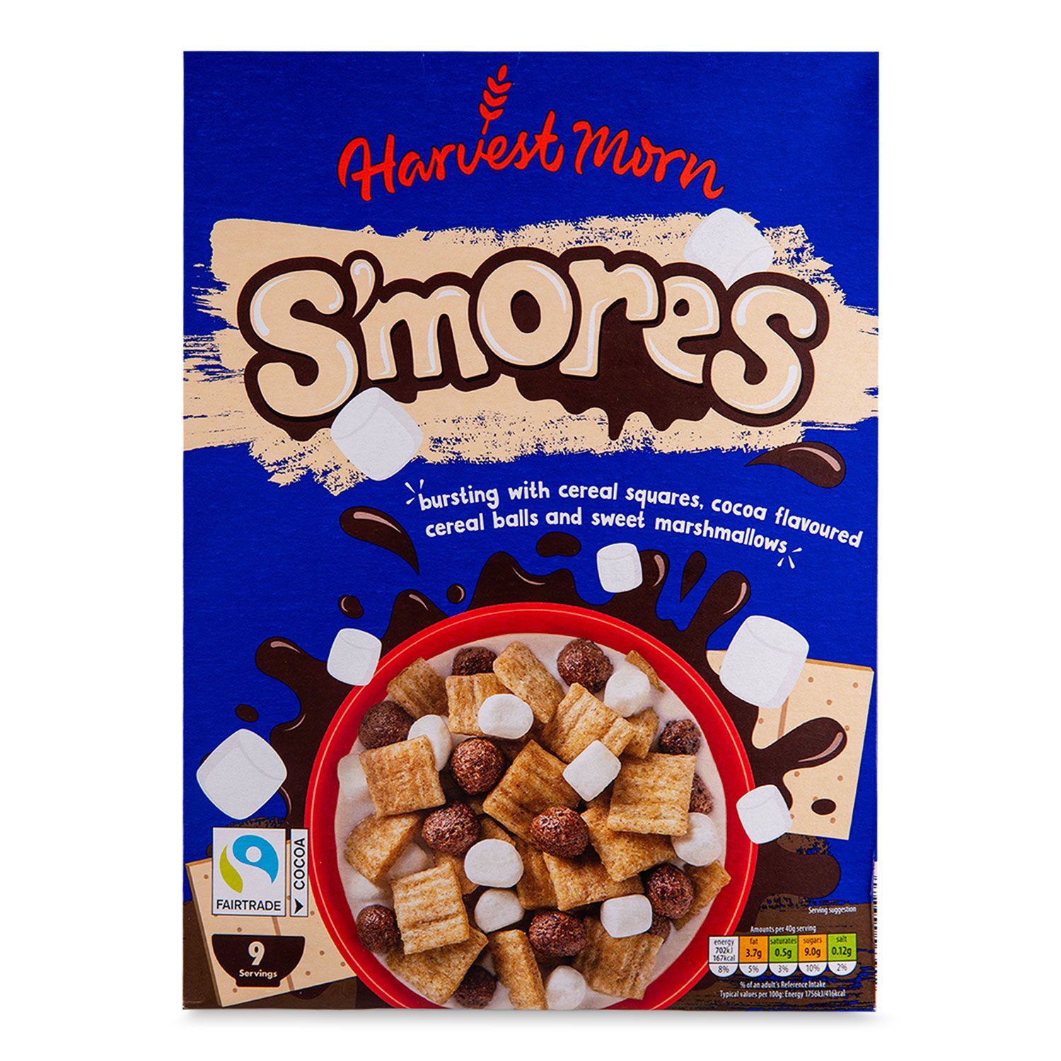 S'mores Cereal 375g Harvest Morn